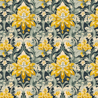 Always Shine Daffodil Drapery Panel
