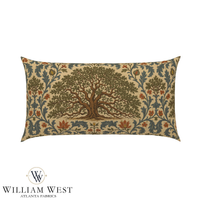 Atlanta Fabrics Angel Oak Damask Rust Fabric | Atlanta Fabrics