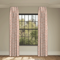 Aquitaine Coral Made to Measure Curtains