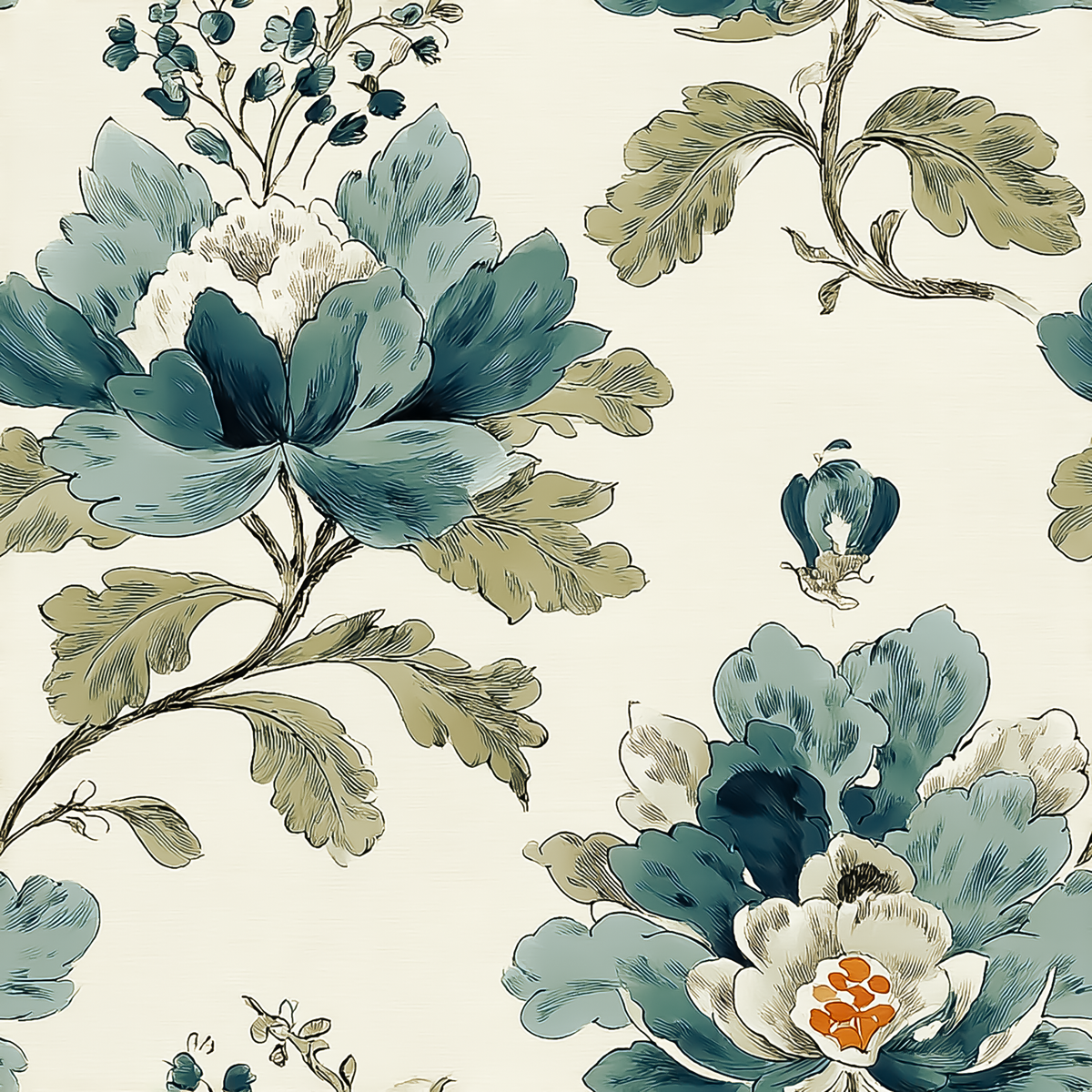 Atlanta Fabrics Armor Circle Teal Fabric | Atlanta Fabrics