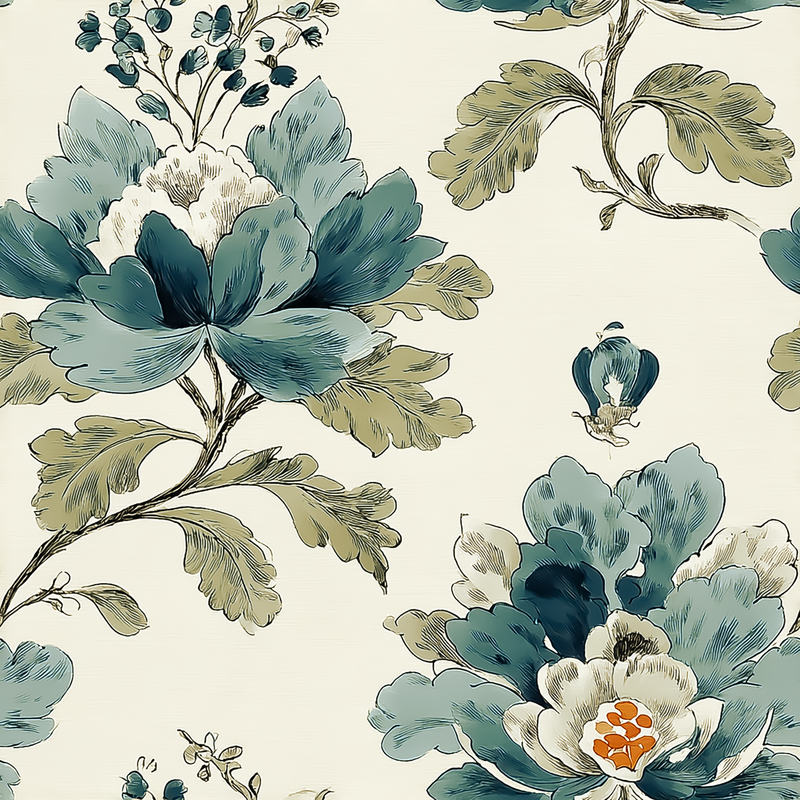 Atlanta Fabrics Armor Circle Teal Fabric | Atlanta Fabrics