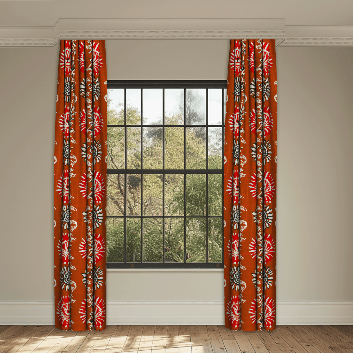 As A Rule Firecracker Made to Measure Curtains