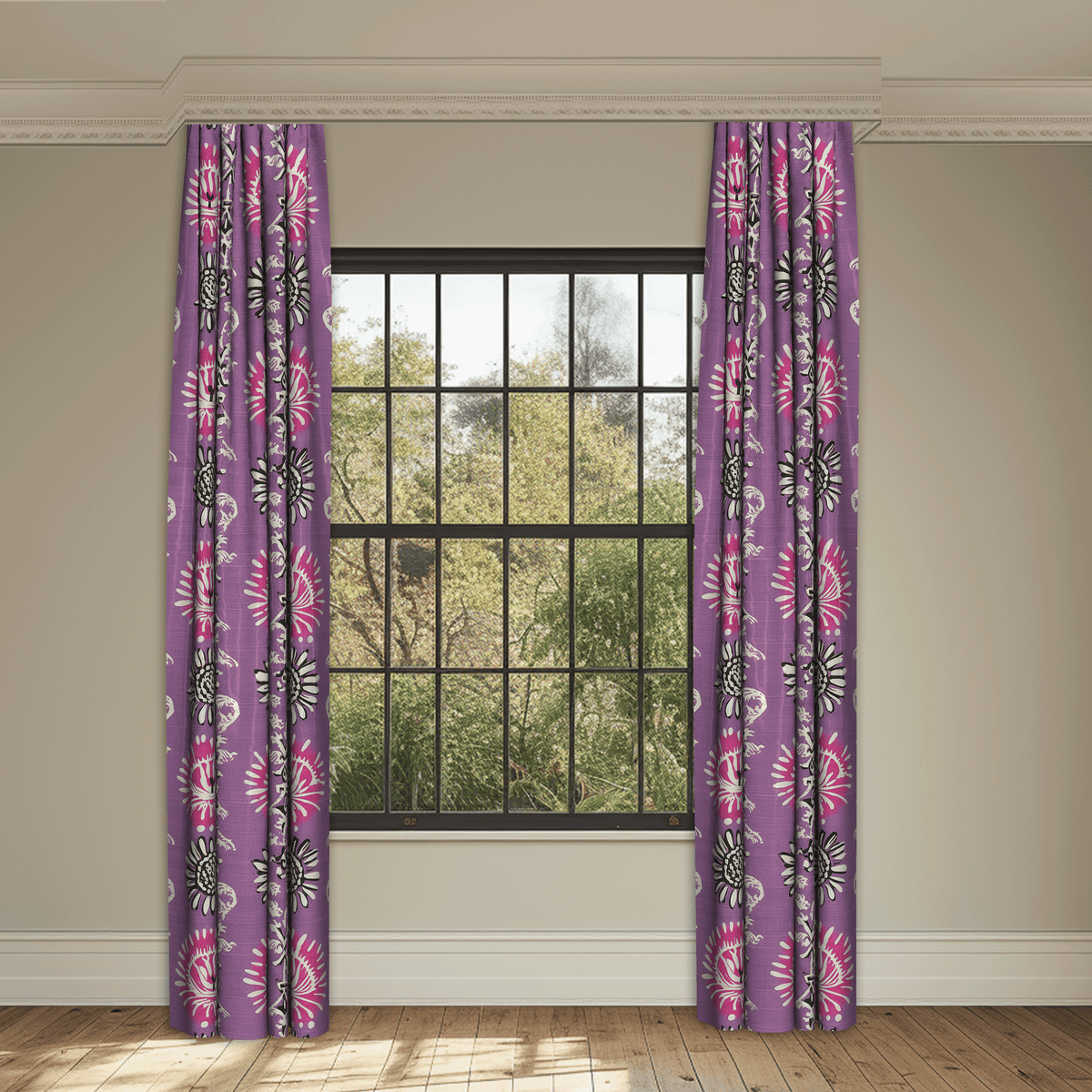 As A Rule Lavender Made to Measure Curtains