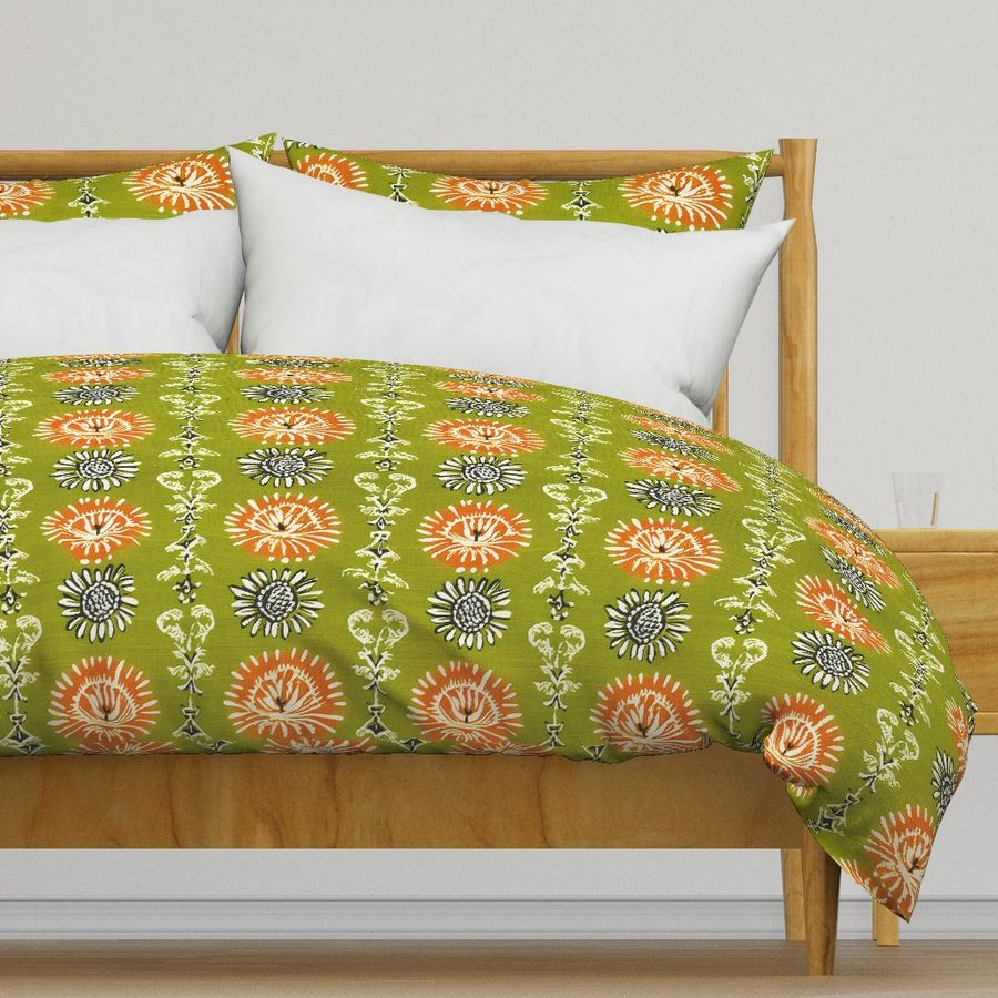 As A Rule Lime Duvet Cover