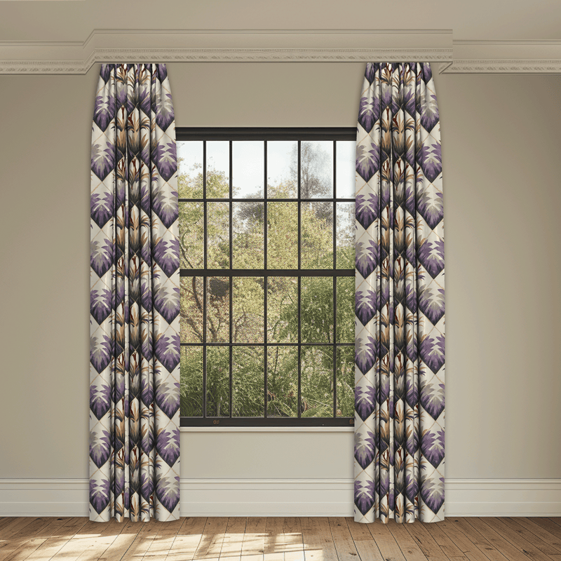 As You Were Purple Made to Measure Curtains
