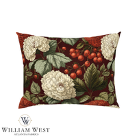 Atlanta Fabrics Ashford Court Red Fabric | Atlanta Fabrics