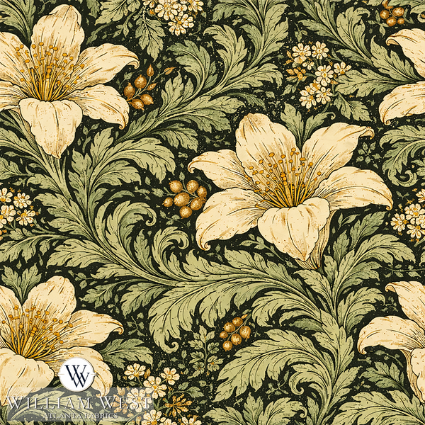 Atlanta Fabrics At My Prime Parsley Fabric | Atlanta Fabrics