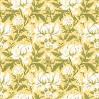 Audubon Daffodil Drapery Panel