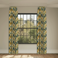 Avignon Teal Made to Measure Curtains