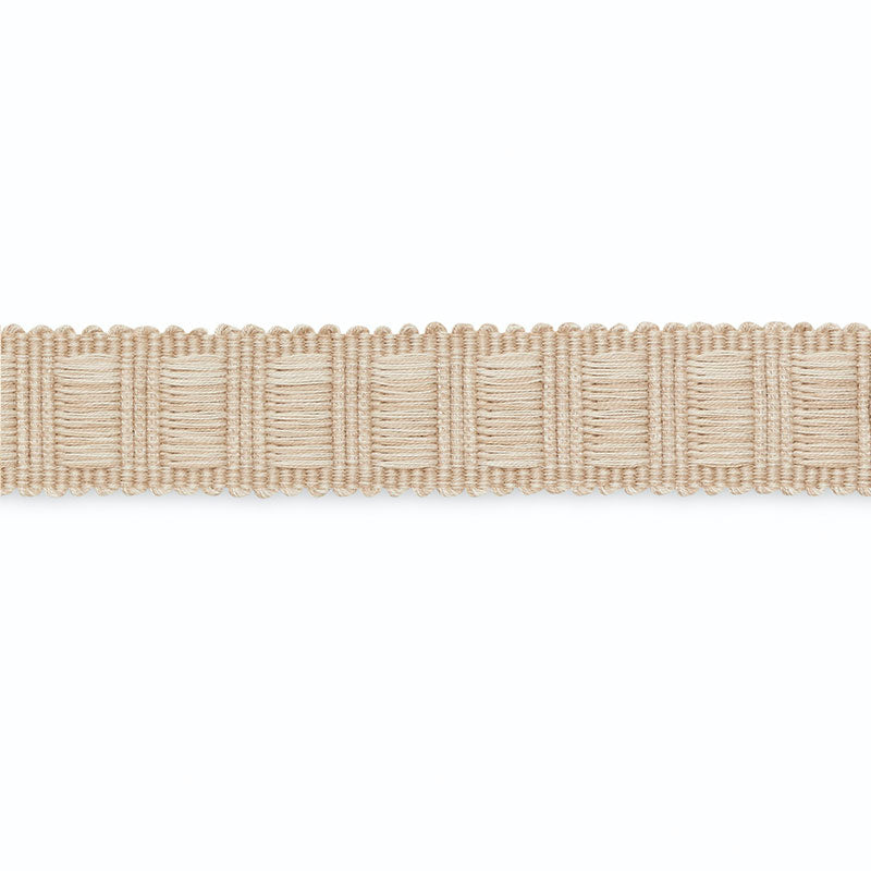Schumacher AUBREY BRAID DOVE Trim | Atlanta Fabrics