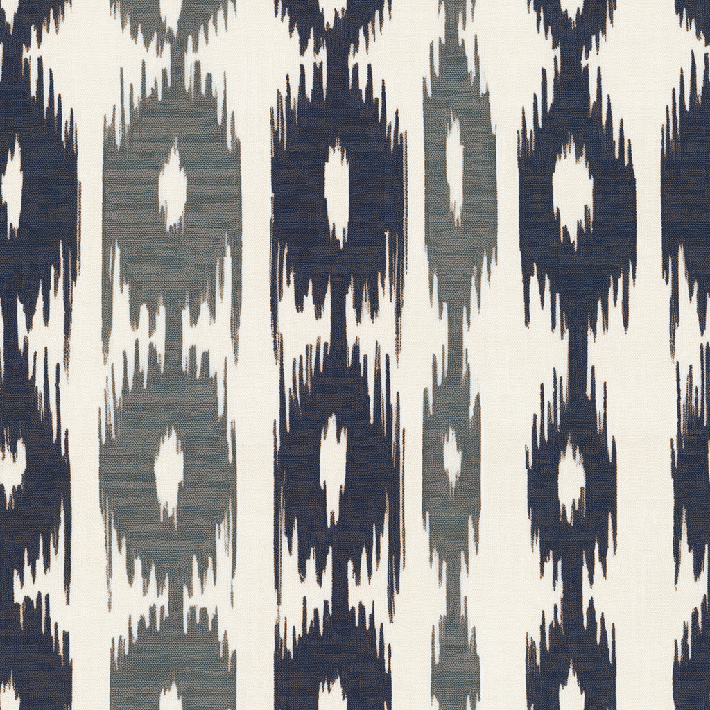 William West Designs Banyan Stripe Ikat Urban Grey Fabric | Atlanta Fabrics