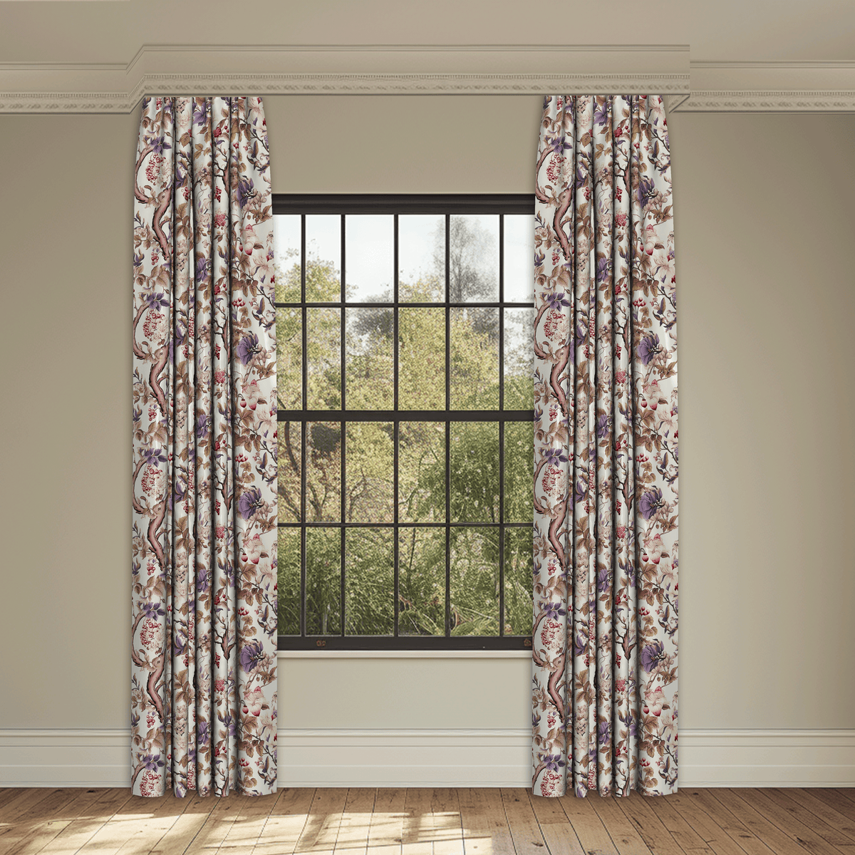Belle Isle Fig Made to Measure Curtains