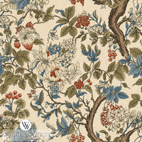 Atlanta Fabrics Belle Isle II Chocolate Fabric | Atlanta Fabrics