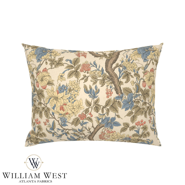 Atlanta Fabrics Belle Isle II French Blue Fabric | Atlanta Fabrics