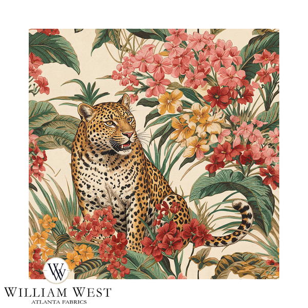 Atlanta Fabrics Born Free II Azalea Fabric | Atlanta Fabrics