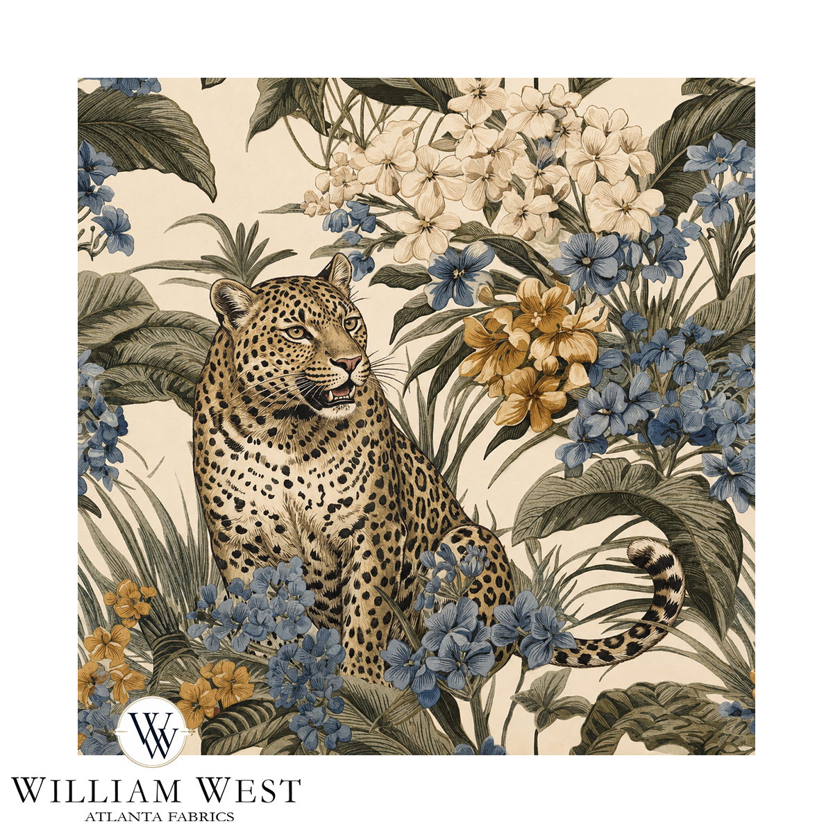 Atlanta Fabrics Born Free II Denim Fabric | Atlanta Fabrics