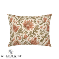 Botanical Scrollwork Coral