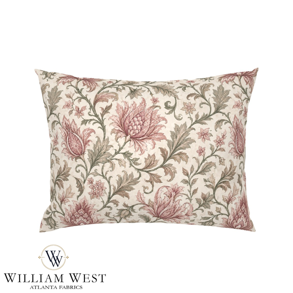 Botanical Scrollwork Pink