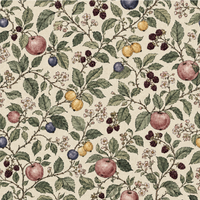Bramble Orchard Clay Pink Wallpaper