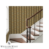 Briarwick Stripe Brass Wallpaper