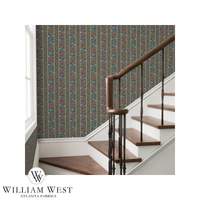Briarwick Stripe Cornflower Wallpaper