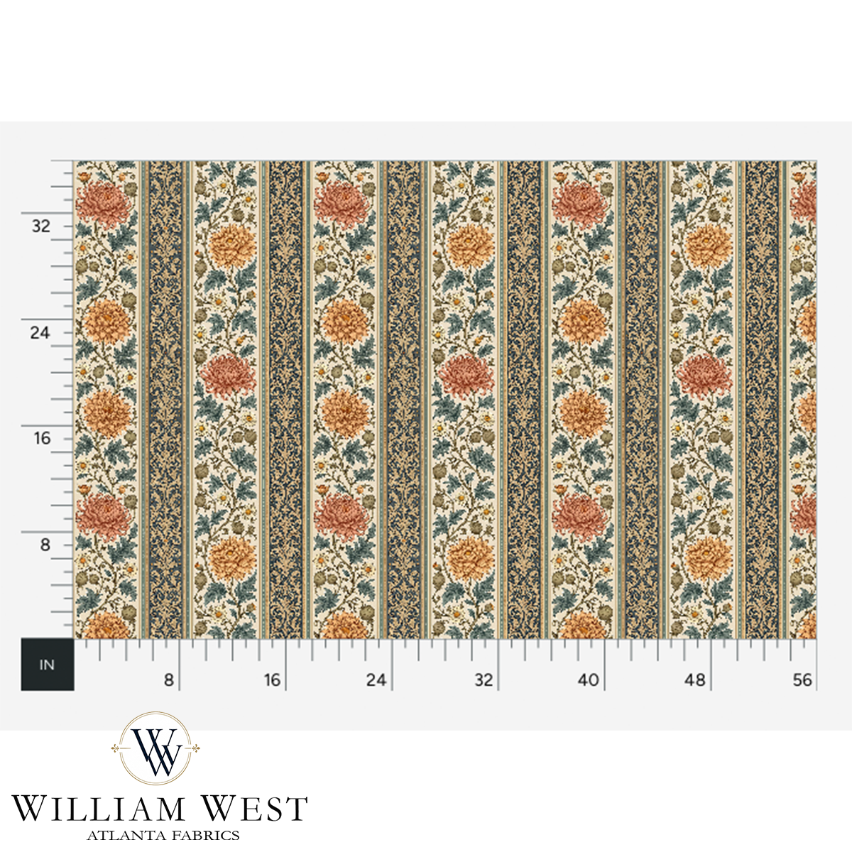 Briarwick Stripe Persimmon