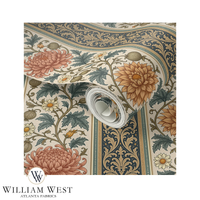 Briarwick Stripe Persimmon Wallpaper