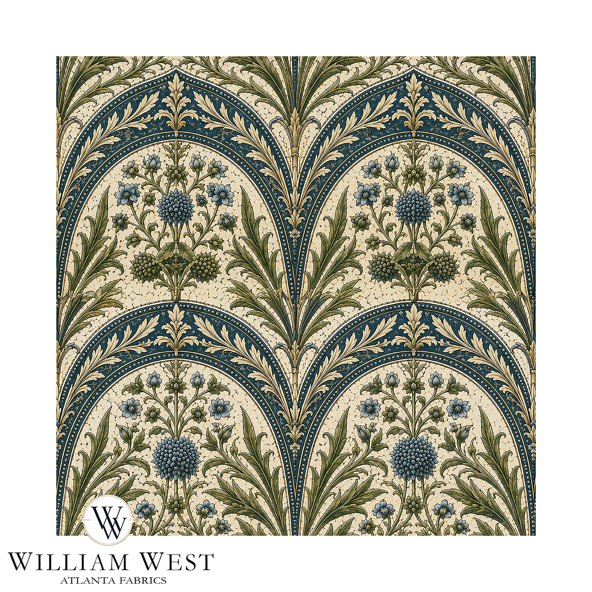 Briarwood Tapestry Indigo