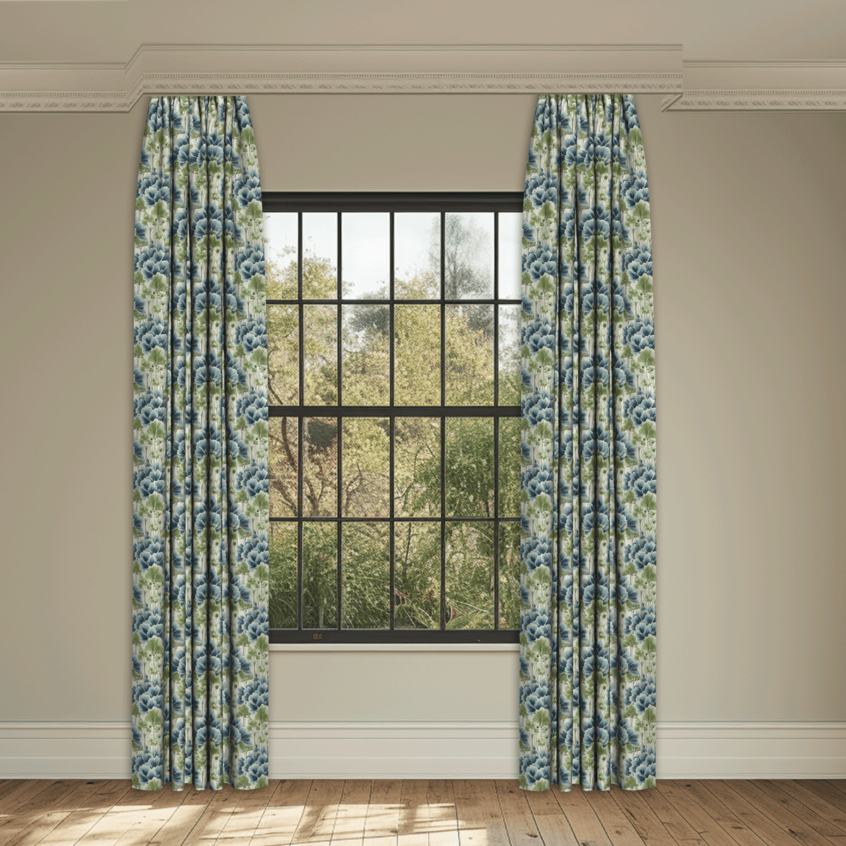 Bring Out The Best Blue Green Made to Measure Curtains