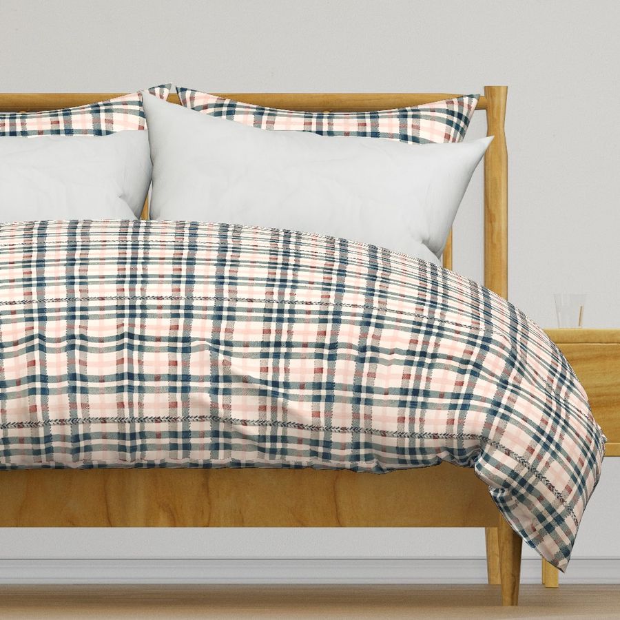 Burnham Plaid Duvet Cover