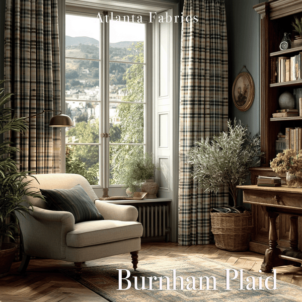 Burnham Plaid Aubergine