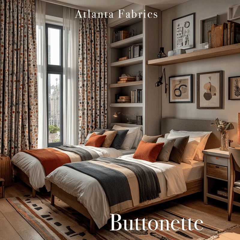 Buttonette Orange