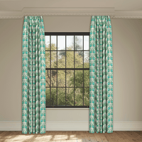 By The Dozen Green Made to Measure Curtains