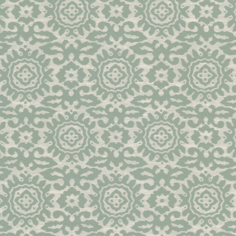 STOUT CAFE 1 AQUA Fabric | Atlanta Fabrics