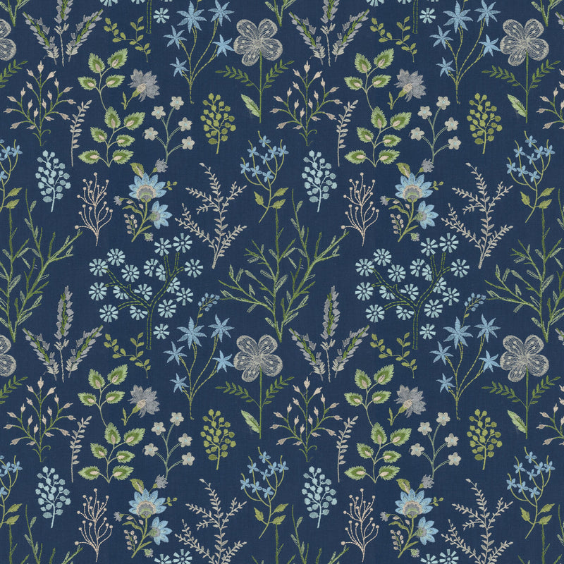 STOUT CORONA 3 NAVY Fabric | Atlanta Fabrics