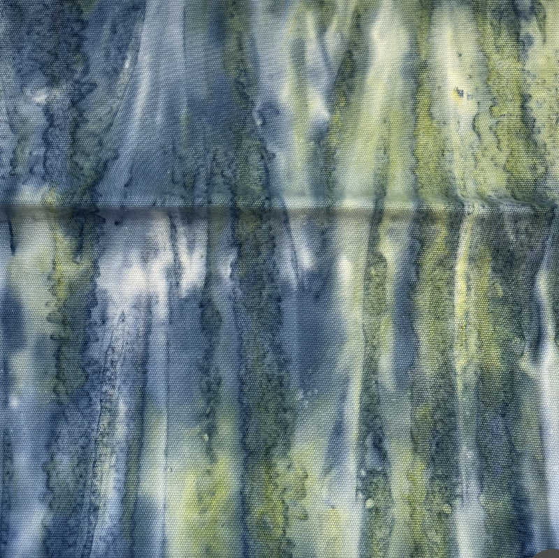 MagFabrics CO - TREE BARK BLUE GREEN Fabric | Atlanta Fabrics