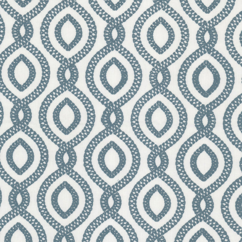 STOUT CREW 5 BLUE/WHITE Fabric | Atlanta Fabrics