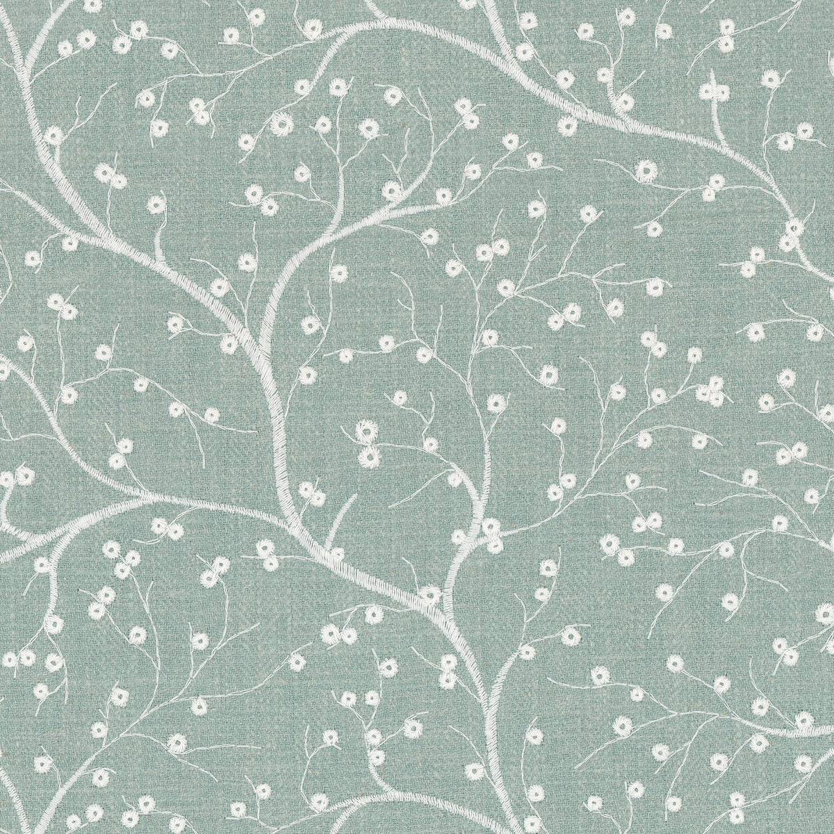 STOUT CRUMPET 3 AQUA Fabric | Atlanta Fabrics