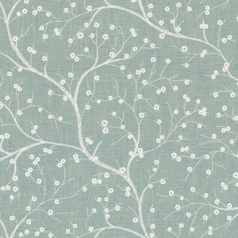 STOUT CRUMPET 3 AQUA Fabric | Atlanta Fabrics