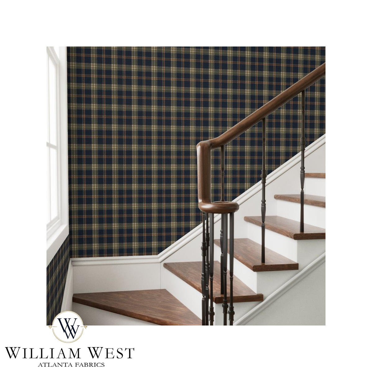 Cabin Plaid Heritage Wallpaper Roll