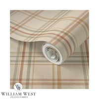 Cabin Plaid High Desert Wallpaper