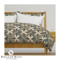 Atlanta Fabrics Caraway Indigo Fabric | Atlanta Fabrics