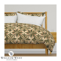 Atlanta Fabrics Caraway Olive Fabric | Atlanta Fabrics