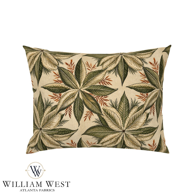 Atlanta Fabrics Caraway Olive Fabric | Atlanta Fabrics