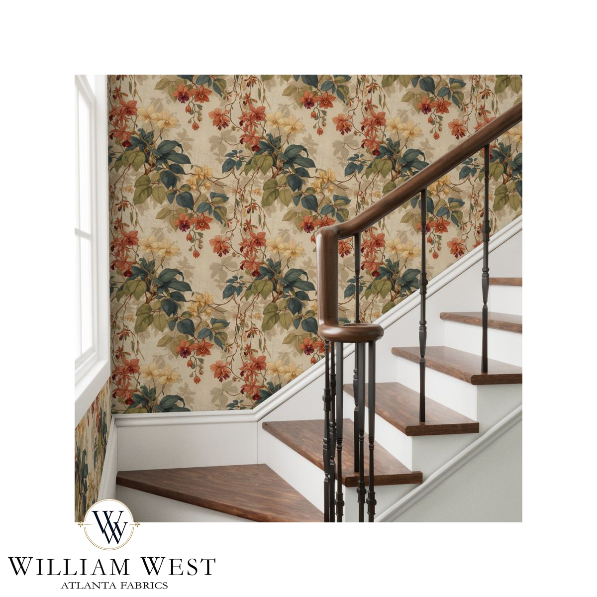 Casa Florentina Terracotta Wallpaper