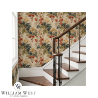 Casa Florentina Terracotta Wallpaper