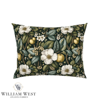 Atlanta Fabrics Cedar & Vine Teal Fabric | Atlanta Fabrics