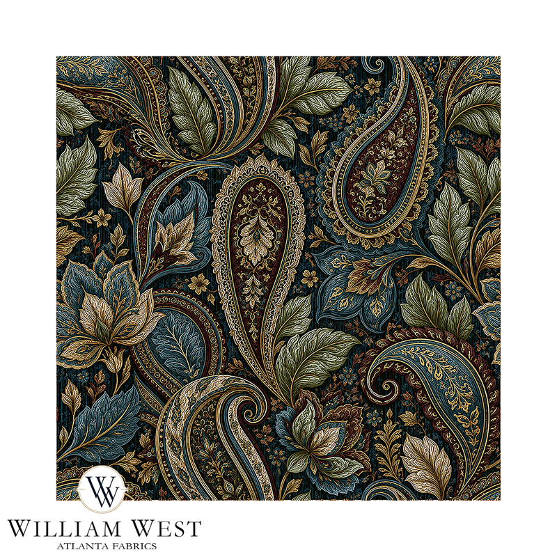 Atlanta Fabrics Chromia Blue Fabric | Atlanta Fabrics