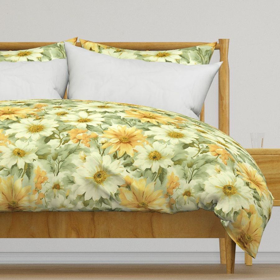 Clearview Lime Duvet Cover
