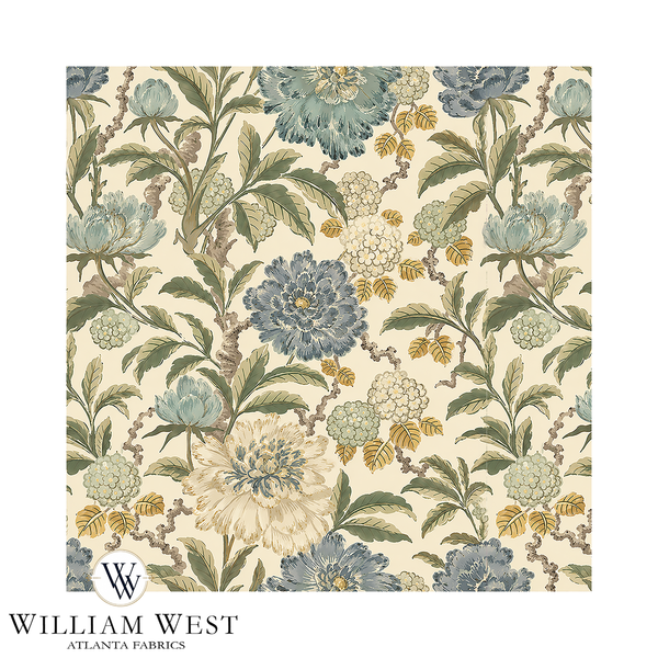 Atlanta Fabrics Coniston Indigo Fabric | Atlanta Fabrics